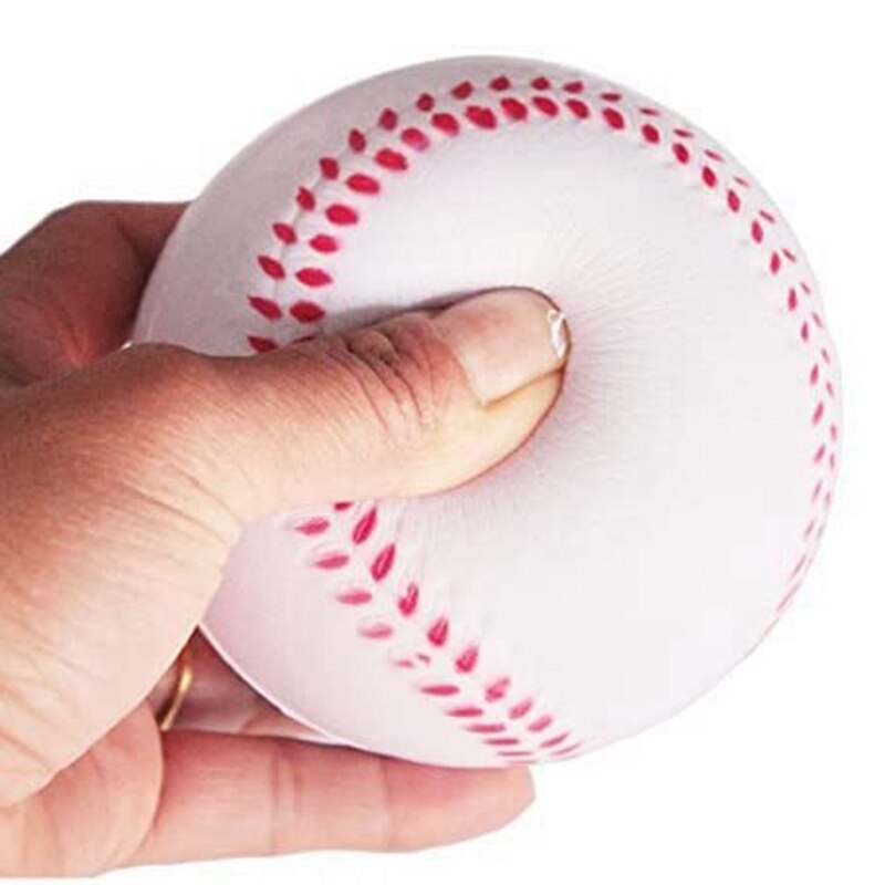 Paquete de 12 pelota de Baseball de espuma Softball de 9 pulgadas para entrenamiento de jóvenes adultos, pelota de bateo deportiva para entrenamiento de lanzamiento de juegos