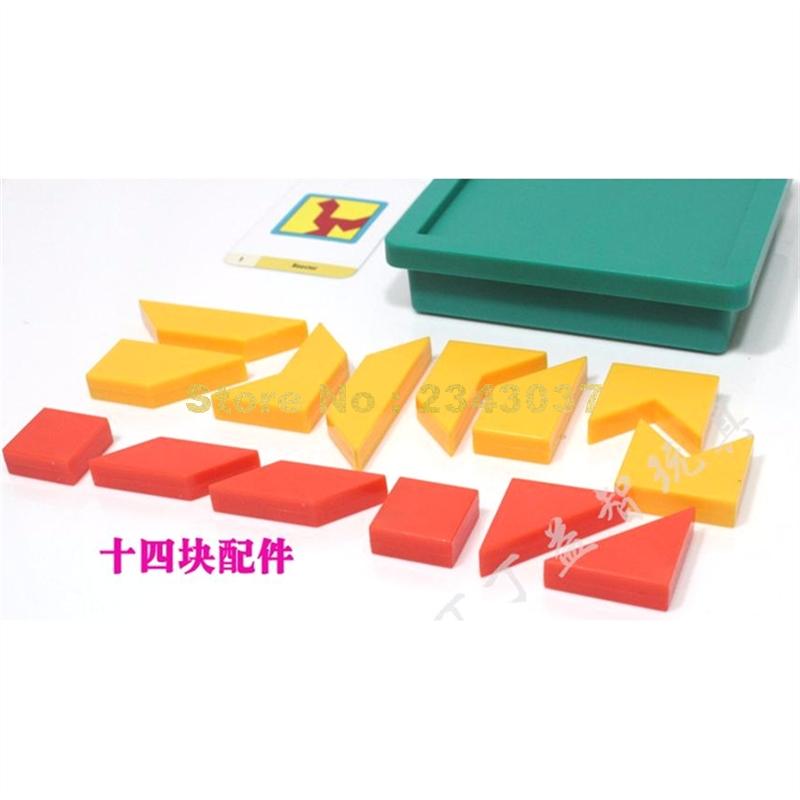 Innovation puslespil intelligens test tangram puslespil hjernetrim børn pædagogisk logisk spil legetøj legetøj