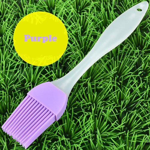 5 pièces/lot Silicone BBQ badigeonner brosse Barbecue brosses haute température Barbecue brosse outils pâtisserie huile brosses pour gâteau GCF022: Basting Brush 6