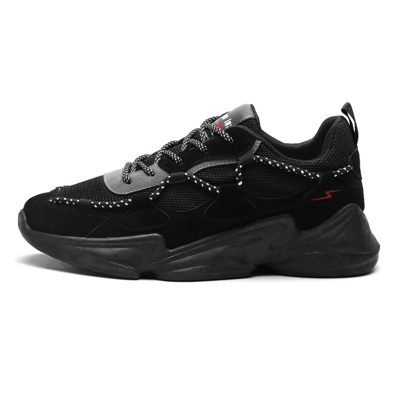 Men's casual shoes Men Canvas Sneakers men's shoes walking shoe Air cushion shoes Breathable Walking shoes Plus Glow: Black / 7.5