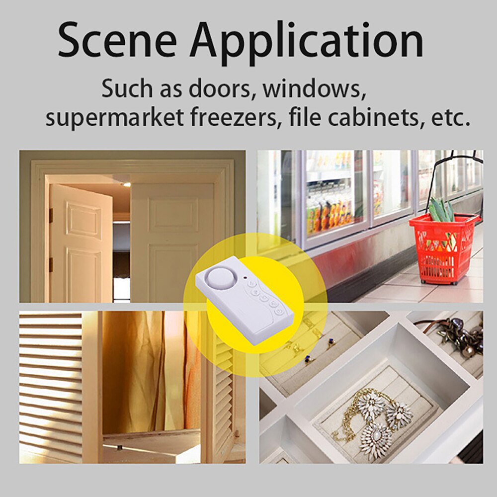 Wireless Smart Doorbe Home Window Door Burglar Security Sensor Alarm System For Home Security System Intelligent Remote Control