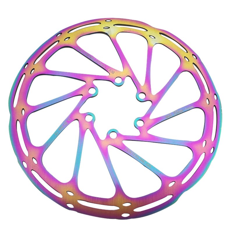 Mi.Xim Fahrrad Bremsscheibe Mittellinie mit 6 Stahl Schrauben für BMX: 160mm