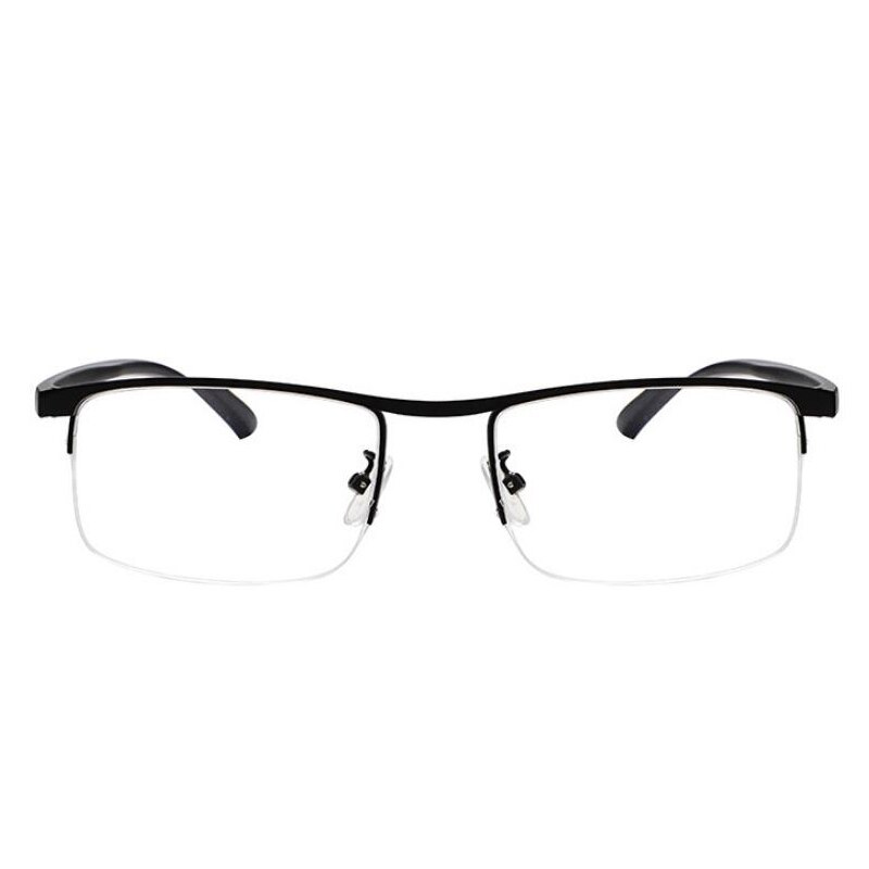 Multifocale Progressieve Leesbril Mannen Vrouwen Anti Blauw Uv Beschermen Presbyope Bril Half Frame Automatische Aanpassing Eyewear