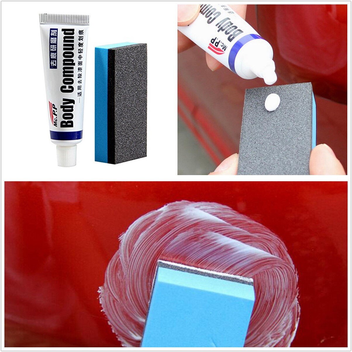 Trace Verwijderen Schurende Trace Verwijderen Schurende Auto Universele Trace Verwijderen Wax Krassen 15g Duurzaam