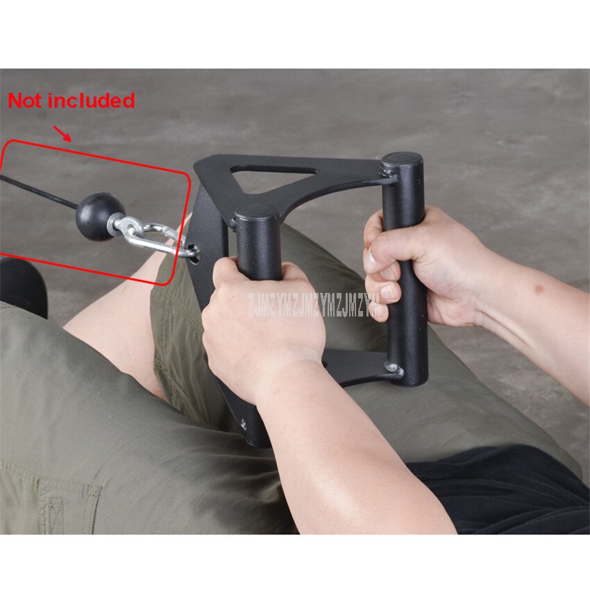 Pull Handle Resistance Training Pull Triangle Grip Handle Rowing Hand Gripper Strengths Heavy Duty Handgrip Fitness Equipment