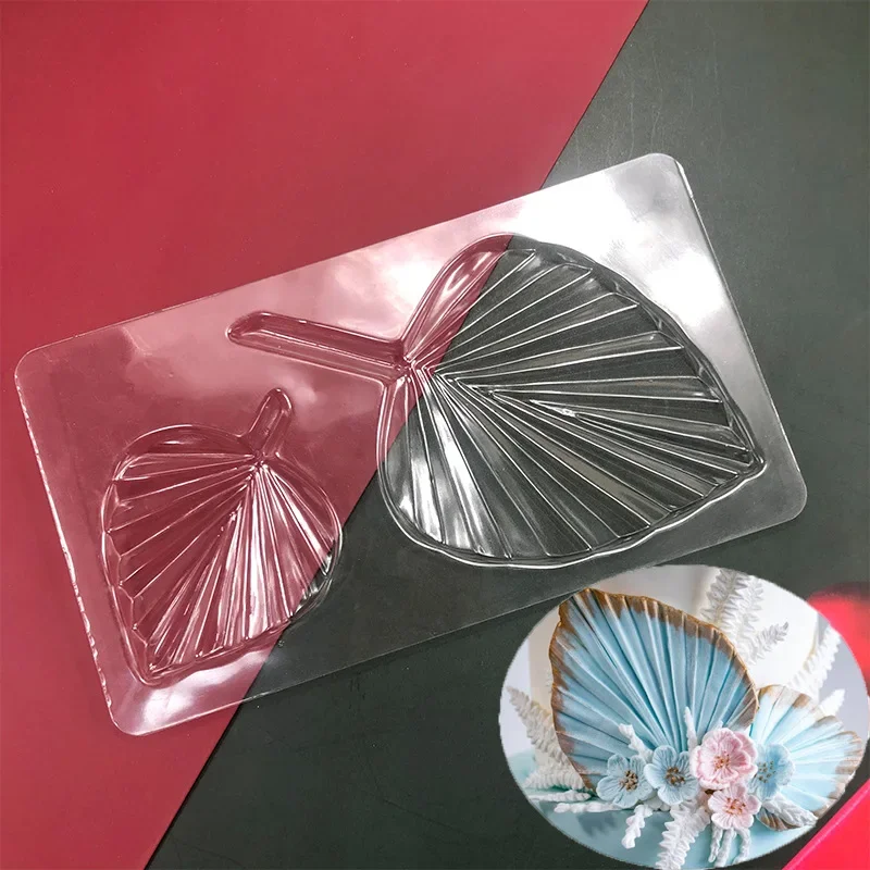 Molde para envolver pasteles de Origami 3D, de plástico, borde de pastel, plantilla para pasteles, utensilios para hornear, accesorios de panadería de Chocolate