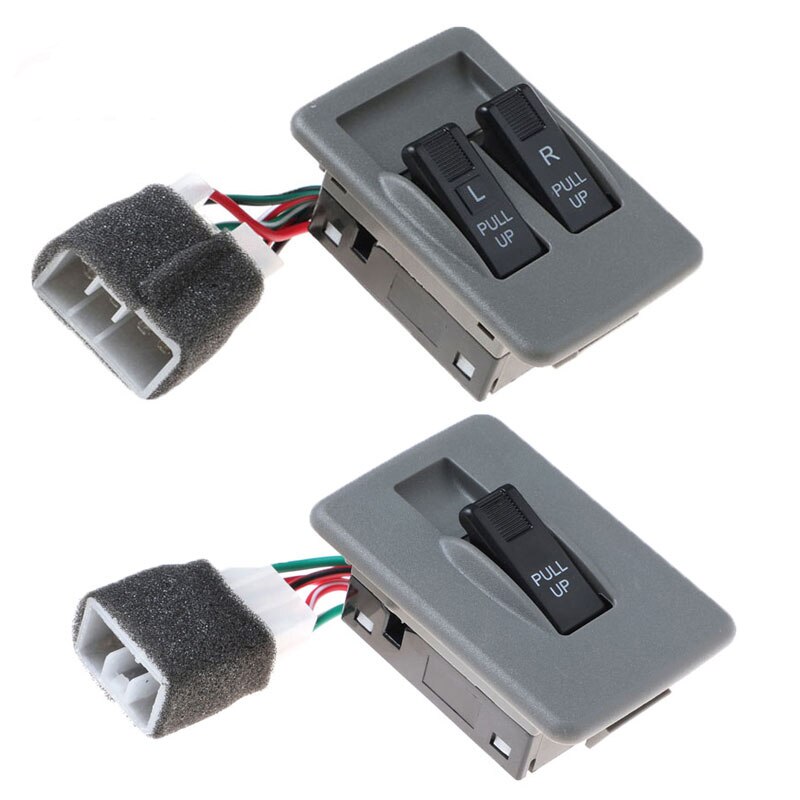 Front Left/Right Electric Power Window Master Switch Button For Kia Pride KK12B-66-350 KK12B-66-370 KK12B-66350 KK12B-66370: A Pair