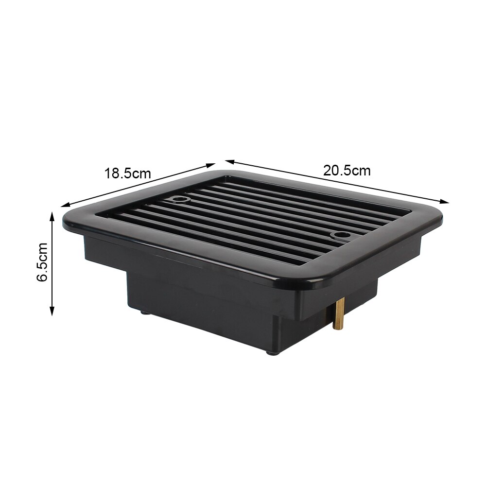 Ventiladores de escape de ventilación silenciosos para Rv, remolque, caravana, fuerte viento, salida de aire lateral de 12V, Ventilación de nevera con ventilador, estilo de coche