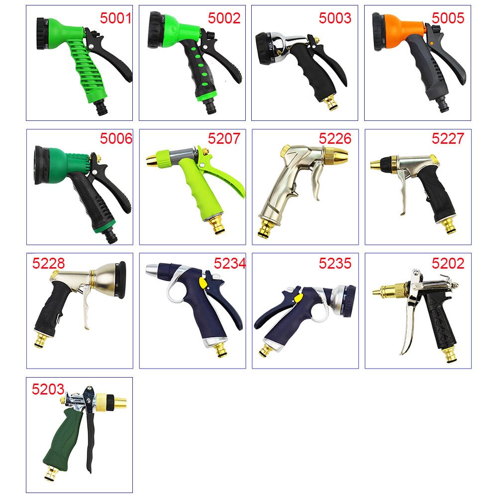 Garden Water Sprayers for Watering Lawn Spray Water Nozzle Car Washing Cleaning Sprinkle Tools TOER889