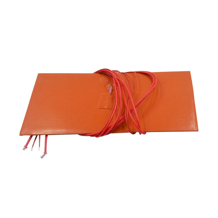 Calentador de placa calefactora de silicona 155mm x 230mm para cama de calor de impresora 3d