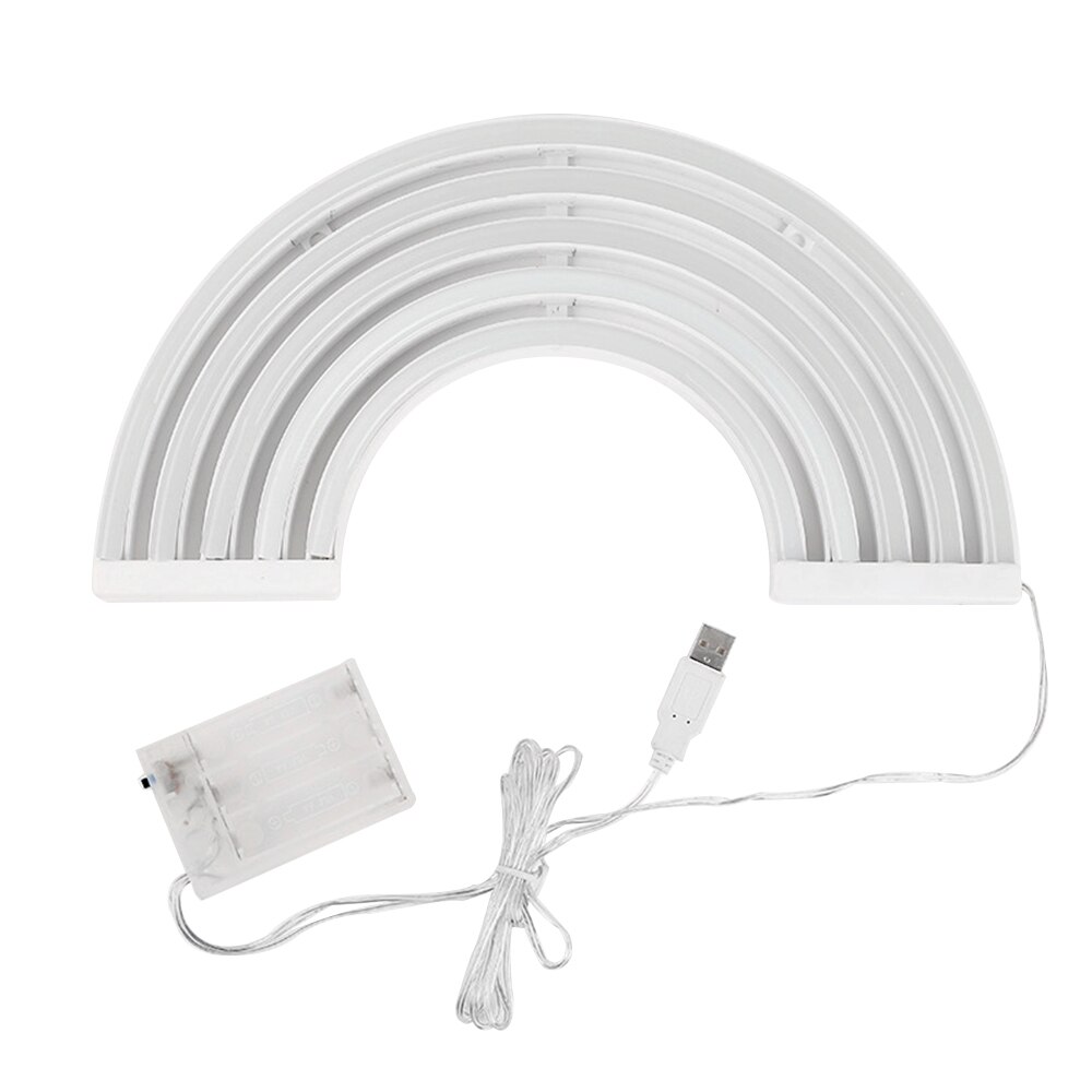 Rainbow Decor Neon Light Lamp Muur Decor Kerst Neon Lamp Buis Voor Dorm Party Decor Creëren sfeer: Default Title