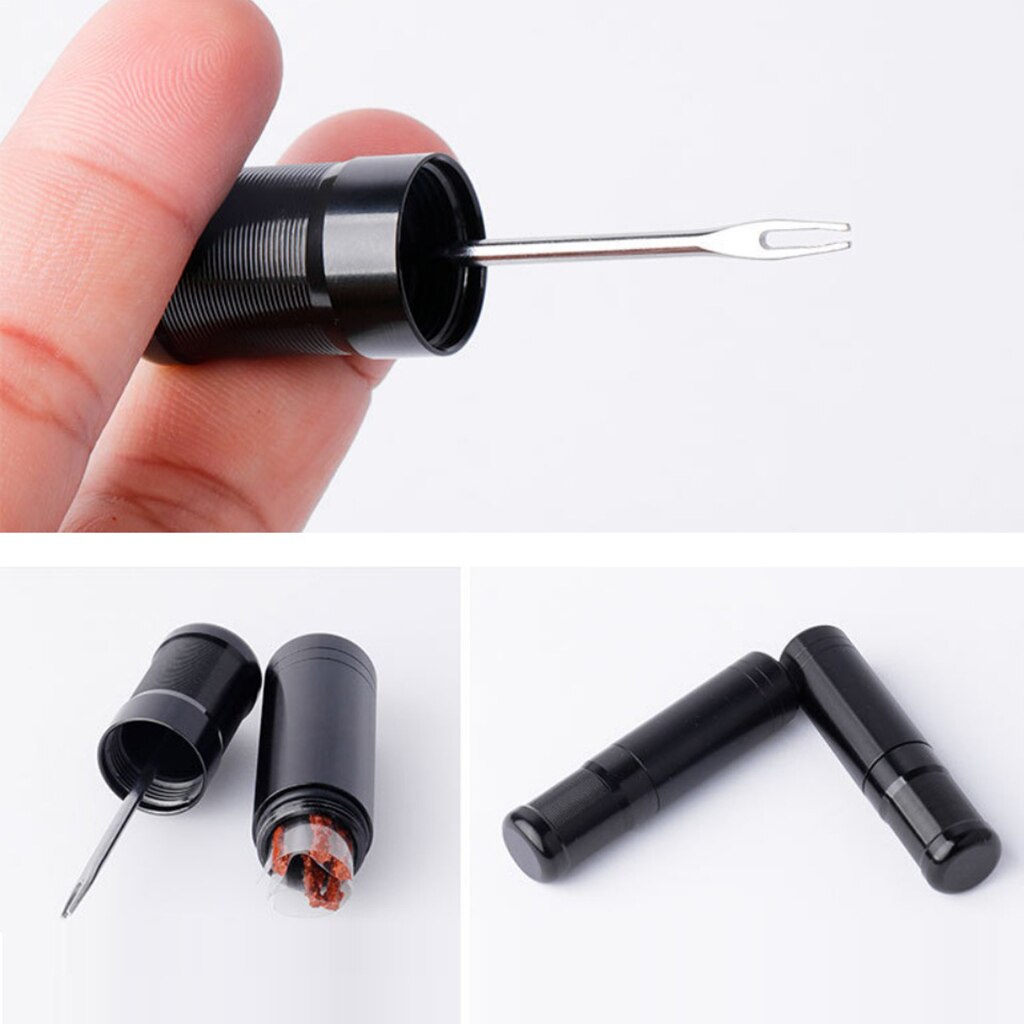 Bike Tubeless Tire Repair Kit Bicycle Vacuum Tyre Punctures Repairing Tools