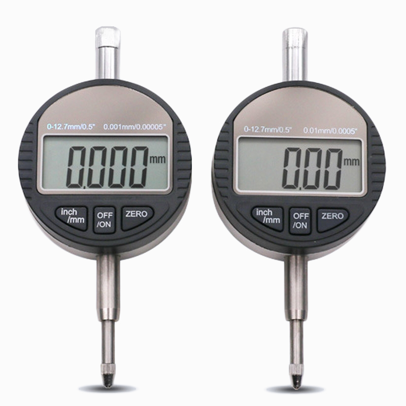 0-12.7mm 0.01 0.001mm Digital Dial Indicator Electronic Micrometer Depth Gauge Measuring Tool Dialmeter