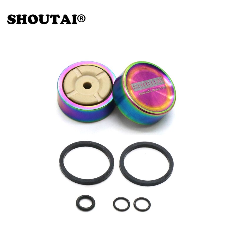 Bike Titanium alloy Piston Hydraulic Brake Caliper Parts For Shimano XT/M785 / M8000 / SLX675 Bicycle Brake Parts