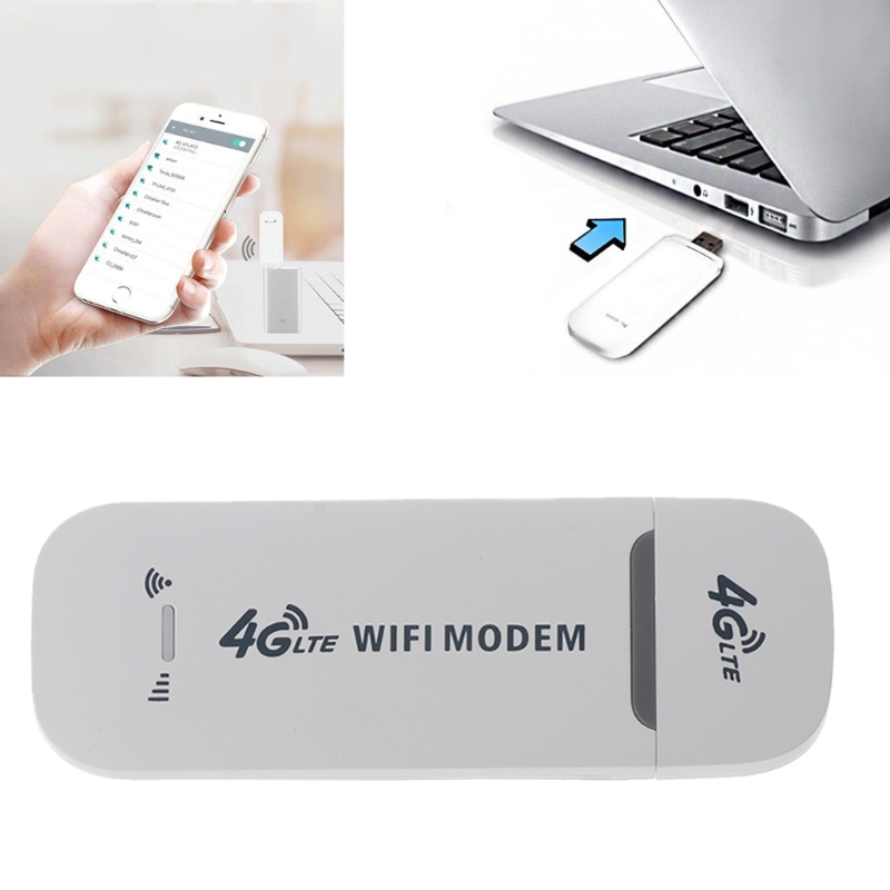 4G LTE Wireless WiFi Router,USB Pocket WiFi Hotspot 150Mbps USB Modem for Home Office WiFi Everyday Use