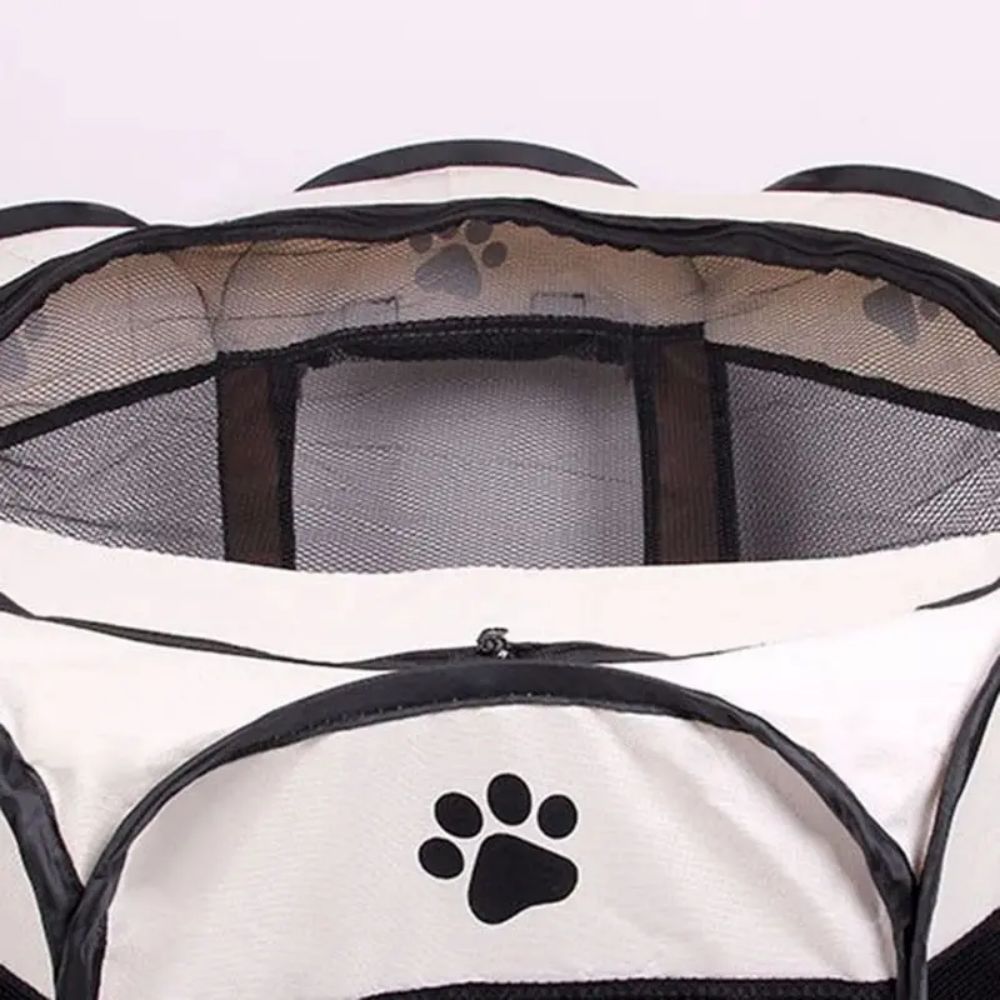Tienda para mascotas plegable portátil, perrera, valla octogonal, refugio para cachorros, fácil de usar, fácil operación al aire libre, jaulas grandes para perros, vallas para gatos
