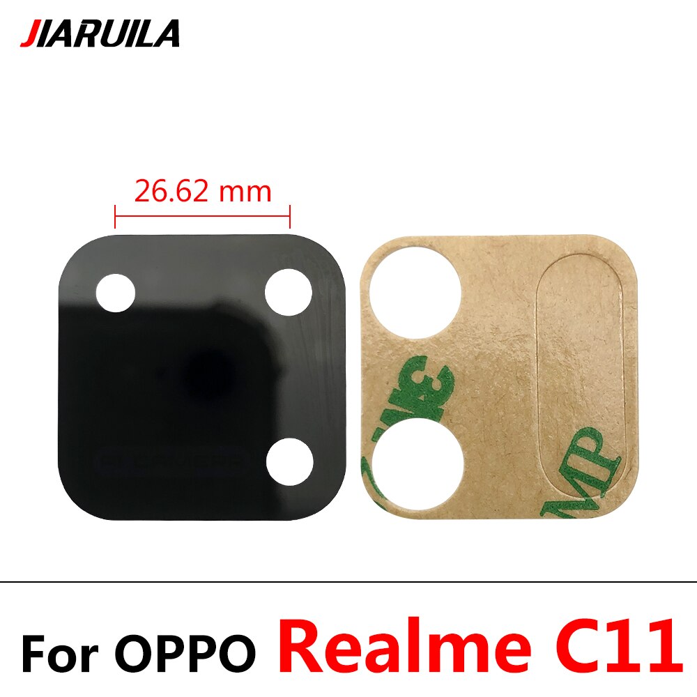 Szkiełko aparatu obiektyw dla Oppo A1k A5S A8 A9 A15 A16 A52 A53 A54 A74 A93 Realme 5 obudowa aparat z tyłu szkiełko aparatu za pomocą kleju naklejki + narzędzia: Realme C11