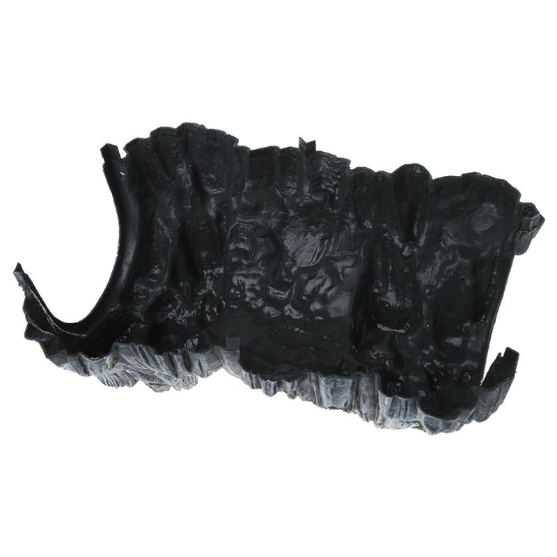 Kunststoff Steingarten Tunnel Spur Zug Slot Eisenbahn Zubehör Spielzeug 40JC