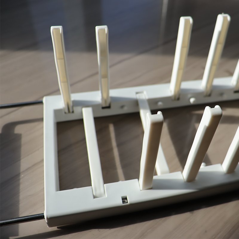 Adjustable Drain Cutlery Storage Container Plastic 304 Stainless Steel Kitchen Dish Drying Plates Organizer Dinnerware