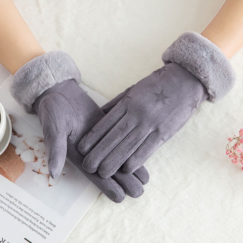 Kvinder vinter varme handsker vanter varme handsker vanter handske: C2