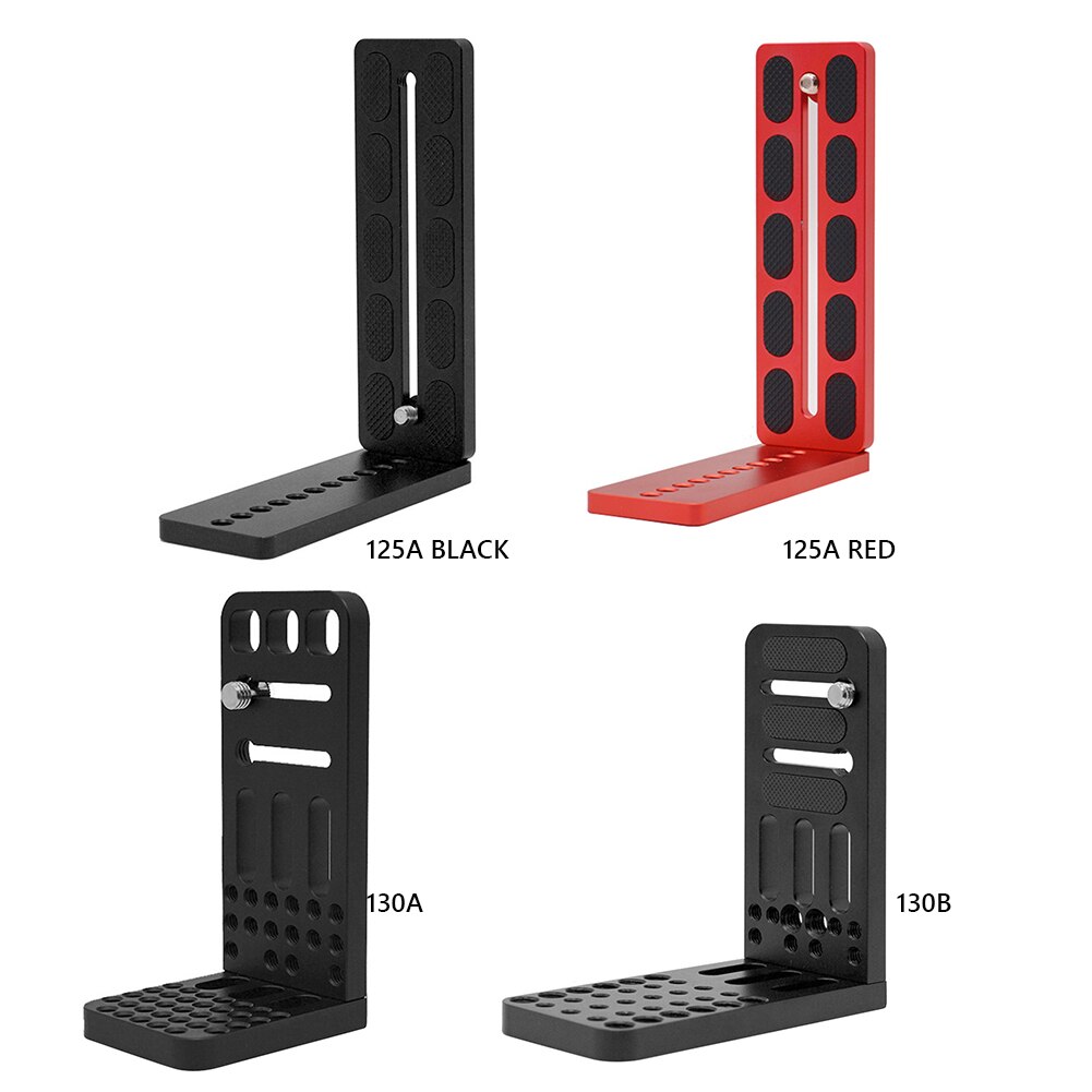 Support universel de caméra en forme de L, support de plaque à dégagement rapide, enregistrement vidéo Vertical pour trépieds, stabilisateur de cardan, rotule