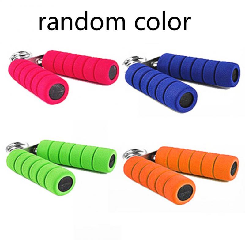 Spring Hand Grip Finger Strength Trainer Hand Grip Finger Strength Exercise Strengthener Carpal Expander Hand Training: Clear