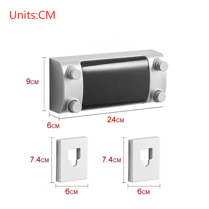 Retractable Clothesline Black/Silver Steel Wire Double Row Indoor Laundry Hanger Dryer Invisible Clothes Drying Rope Simple Rack