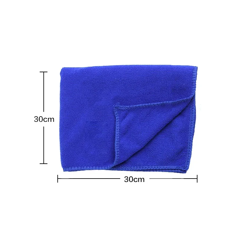 Toalla para lavado de coches de lana Coral de , 30x3 0/40/60cm, cuidado de los detalles del coche, paño de secado y limpieza, accesorios de limpieza automática, 1 ud.: Fibra superfina / Rosa