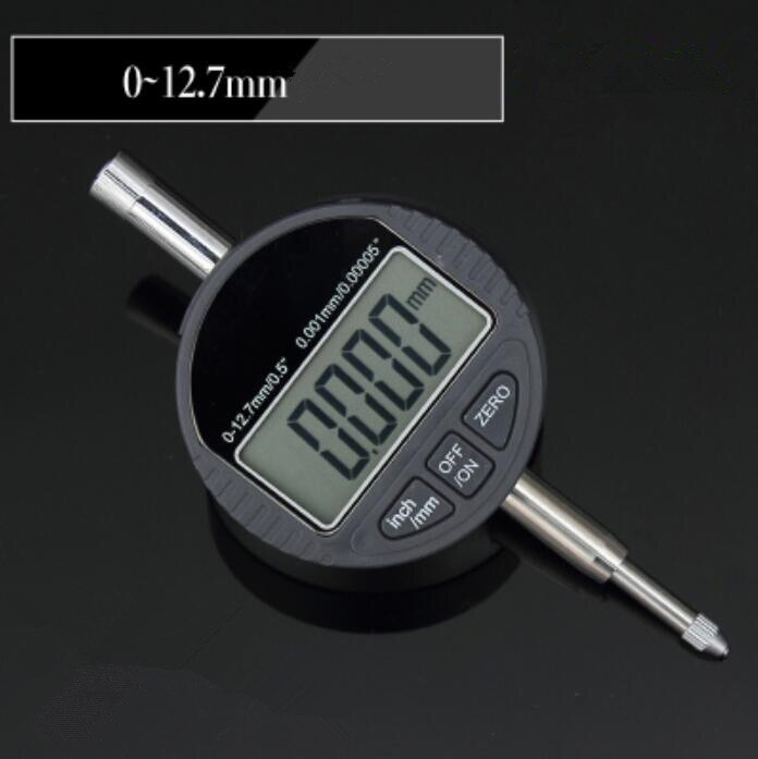 4 size digital indicator 0-12.7mm/0-25.4mm 0.001mm 0.00005" Electronic Micrometer Micrometro Metric/Inch Dial Indicator Gauge: 0-12.7x0.001mm