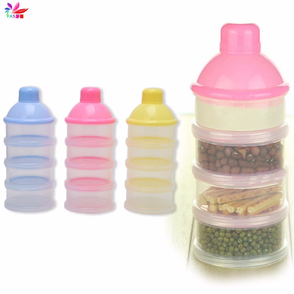 baby spedbarn paring melk pulver matboks oppbevaring flaske beholder 4 etterslep-twz