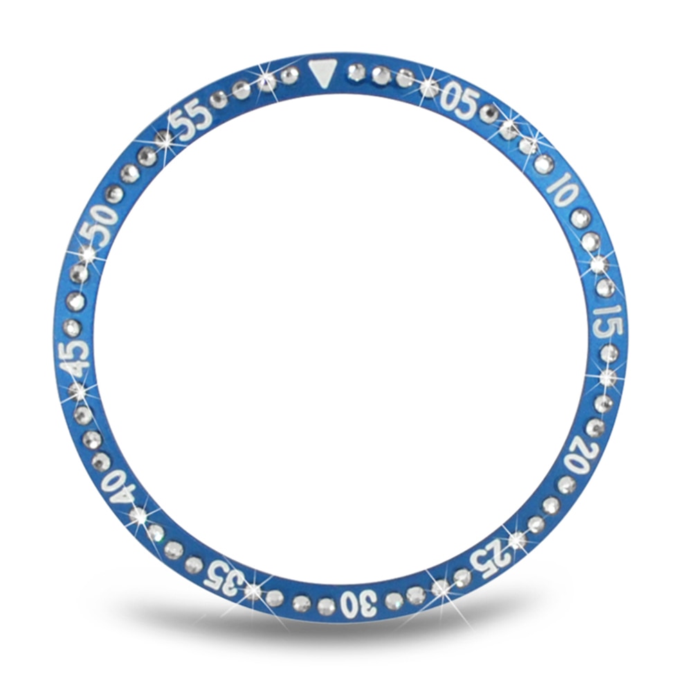 Bezel cover til samsung gear  s3 frontier metal-sæt diamant bezel til samsung galaxy watch 42mm 46mm ur tilbehør