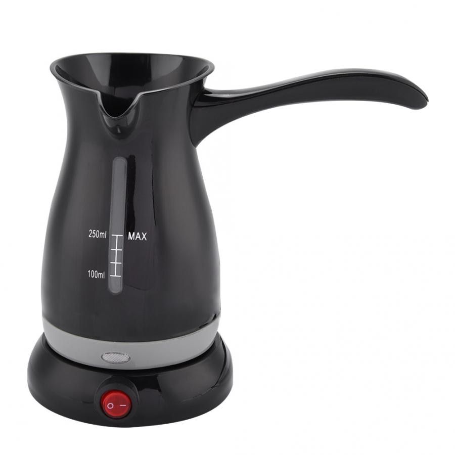 250ml Turkey Coffee Maker Mini Portable Electrical Espresso Coffee Machine Boiled Milk Coffee Pot Kettle