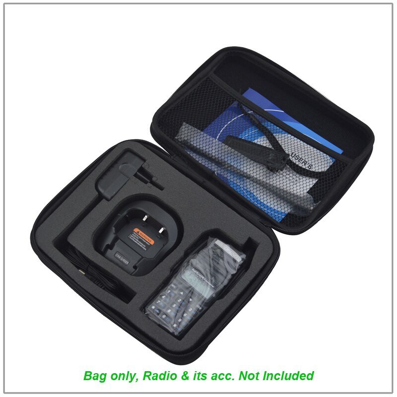 Baofeng – sac à main de transport en Nylon pour radio bidirectionnelle, mini valise pour walkie-talkie UV-82,UV-8D,UV-89,UV-82HP,UV-82HX