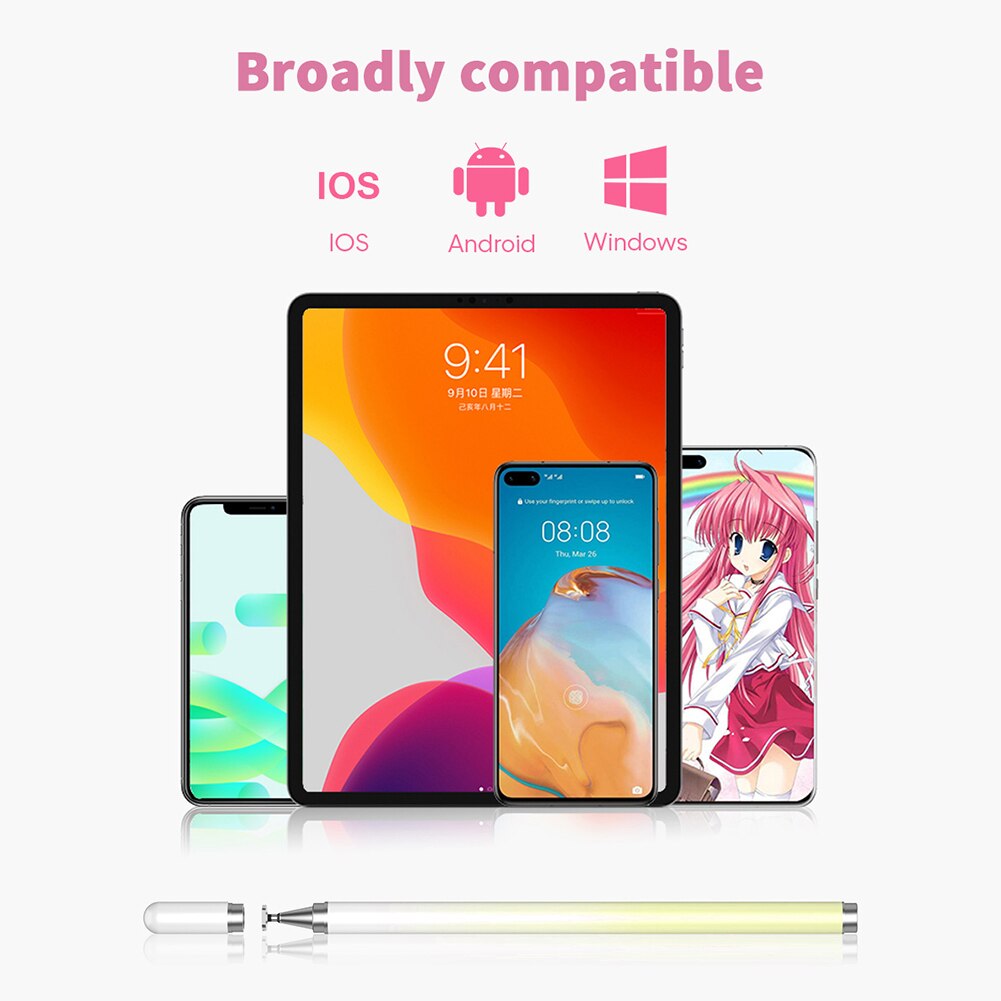 For Tablet Mobile Stylus Pen For Phone Drawing Xiaomi Samsung Stylus For Android Pen iPad Pencil Magnetic Stylus Pencil