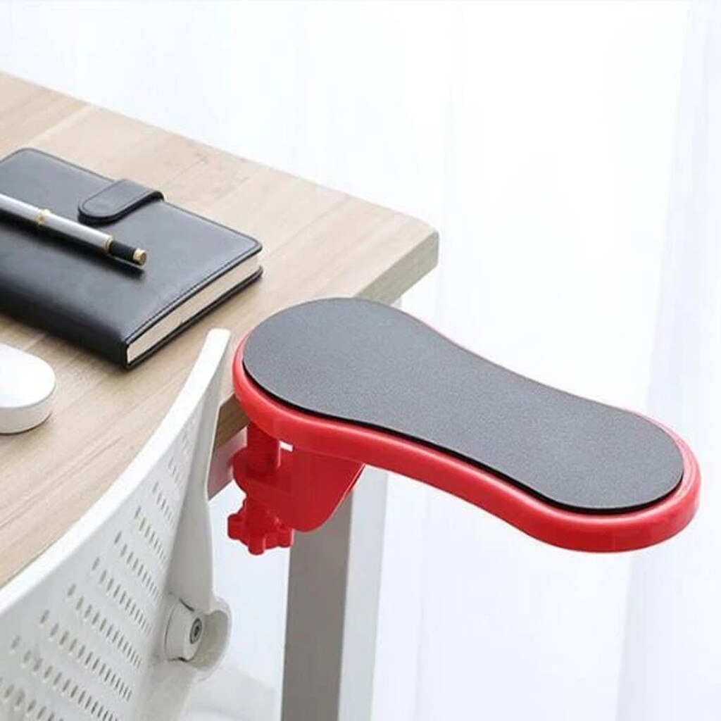 Rotating Computer Arm Rest Pad Ergonomic Adjustable Pc Wrist Rest Extender Desk Attachable Home Office Mouse Pad Health Care