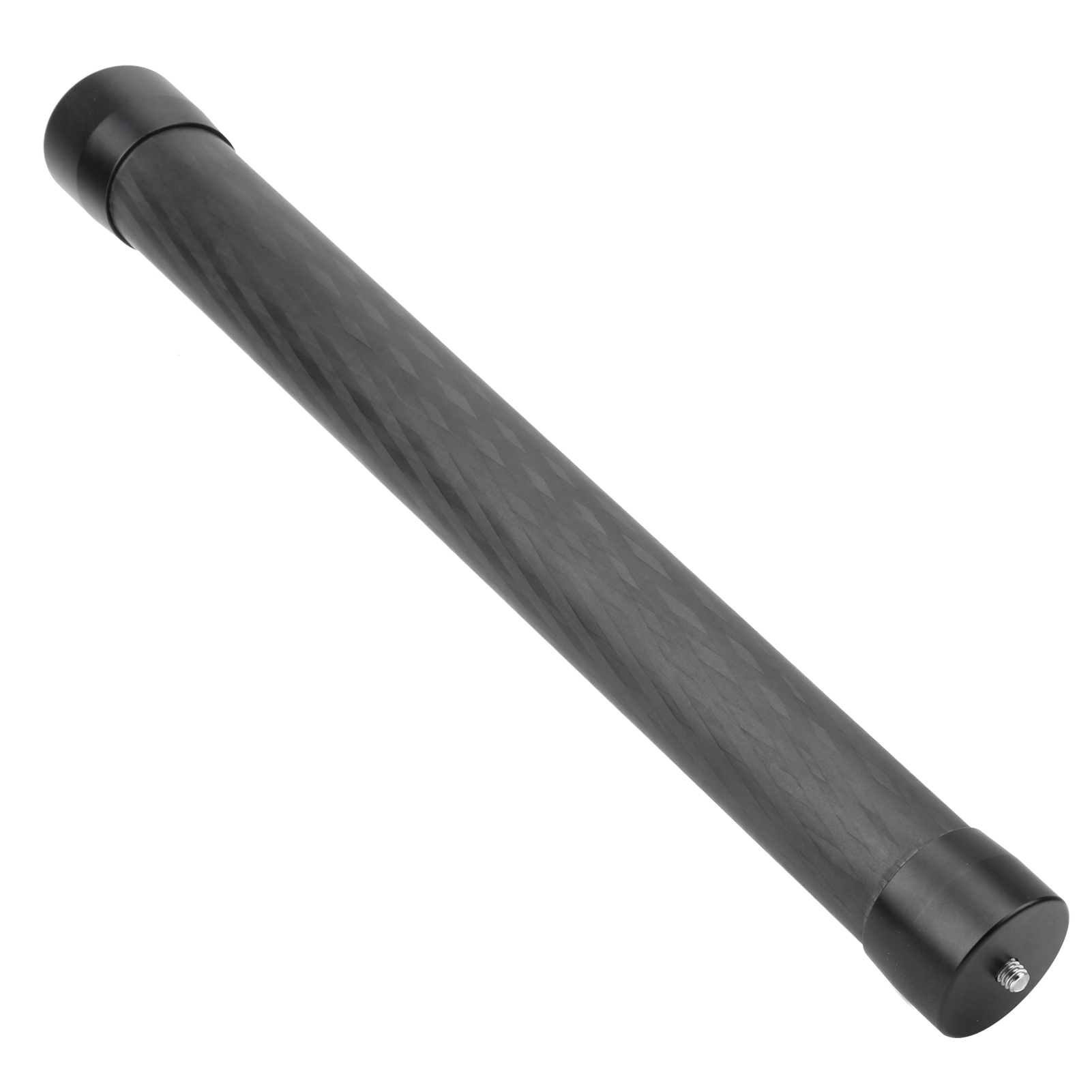 Palo de extensión de fibra de carbono de 36cm, varilla de extensión de cardán con tornillo de 1/4 pulgadas para accesorios estabilizadores Zhiyun/Feiyutech/DJI