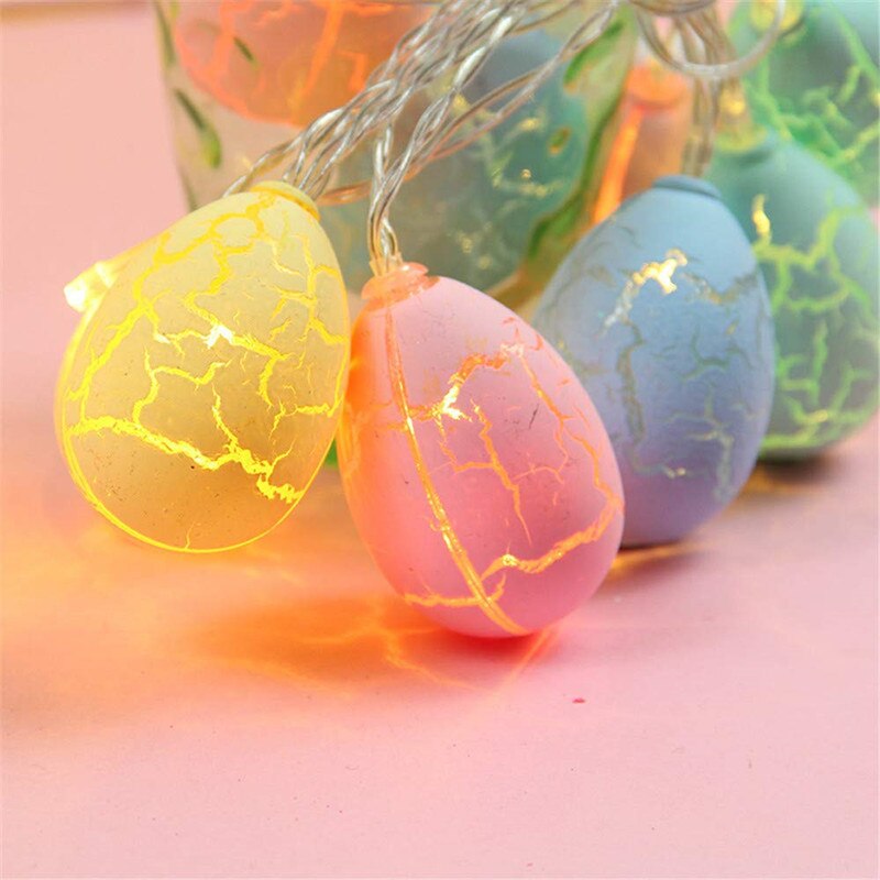 LED lights flashing lights stars lights string Christmas wedding crack eggs stars decoration lights: Color / 1.5M