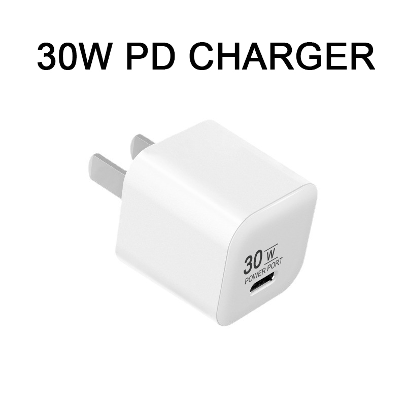 Mini Telefoon Oplader Pd 30W Voor Iphone 13 12 Mini Pro Max Eu Vs Lader Voor Samsung Galaxy fast Charger USB-C Poort Charing