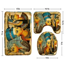 Retro Ancient Egypt Ethnic Style Bathroom Decor Eg... – Grandado