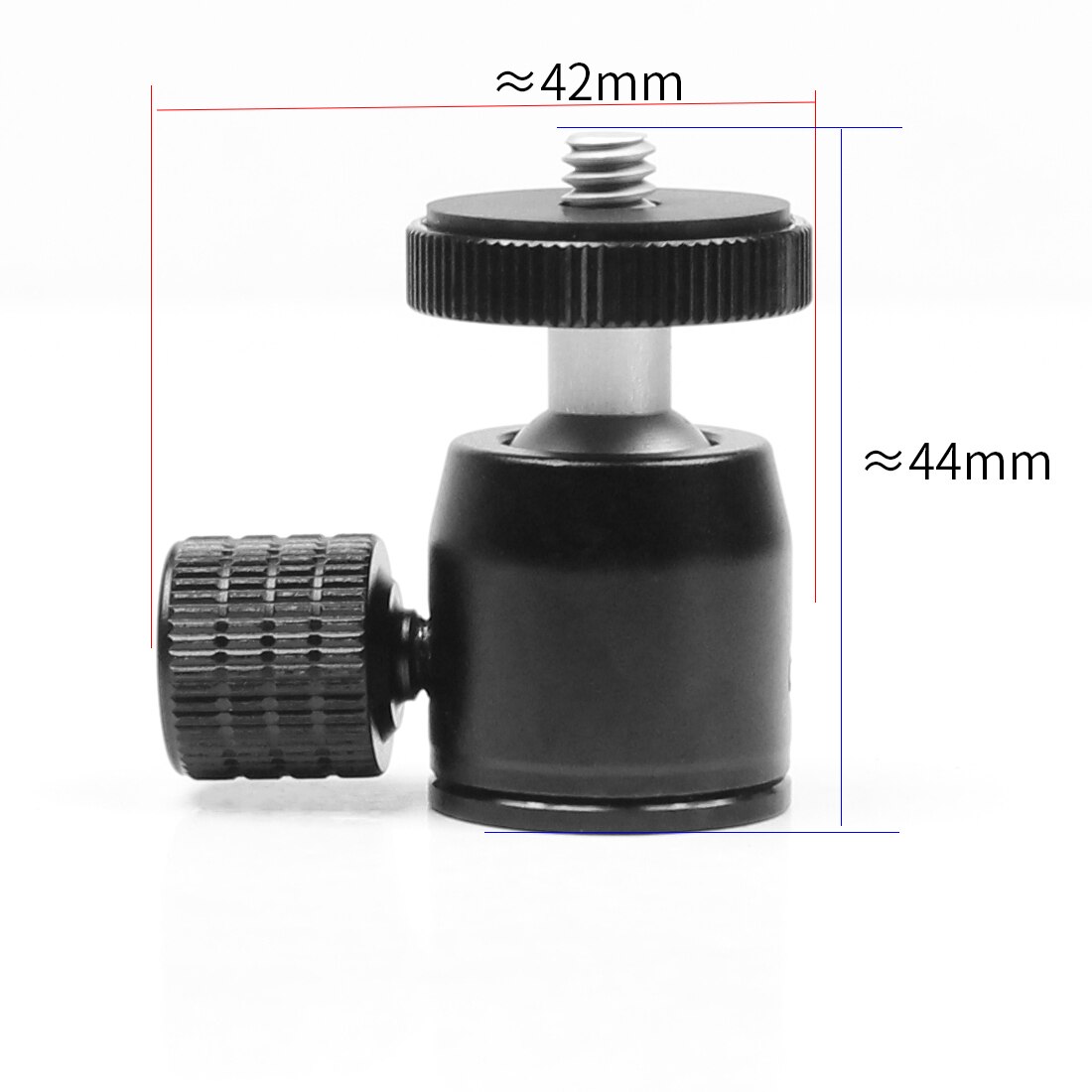 BGNing – Mini trépied tête de boule pivotante à 360 degrés, têtes de boule, support vidéo, pour appareil photo SLR, lumière LED, support de Flash