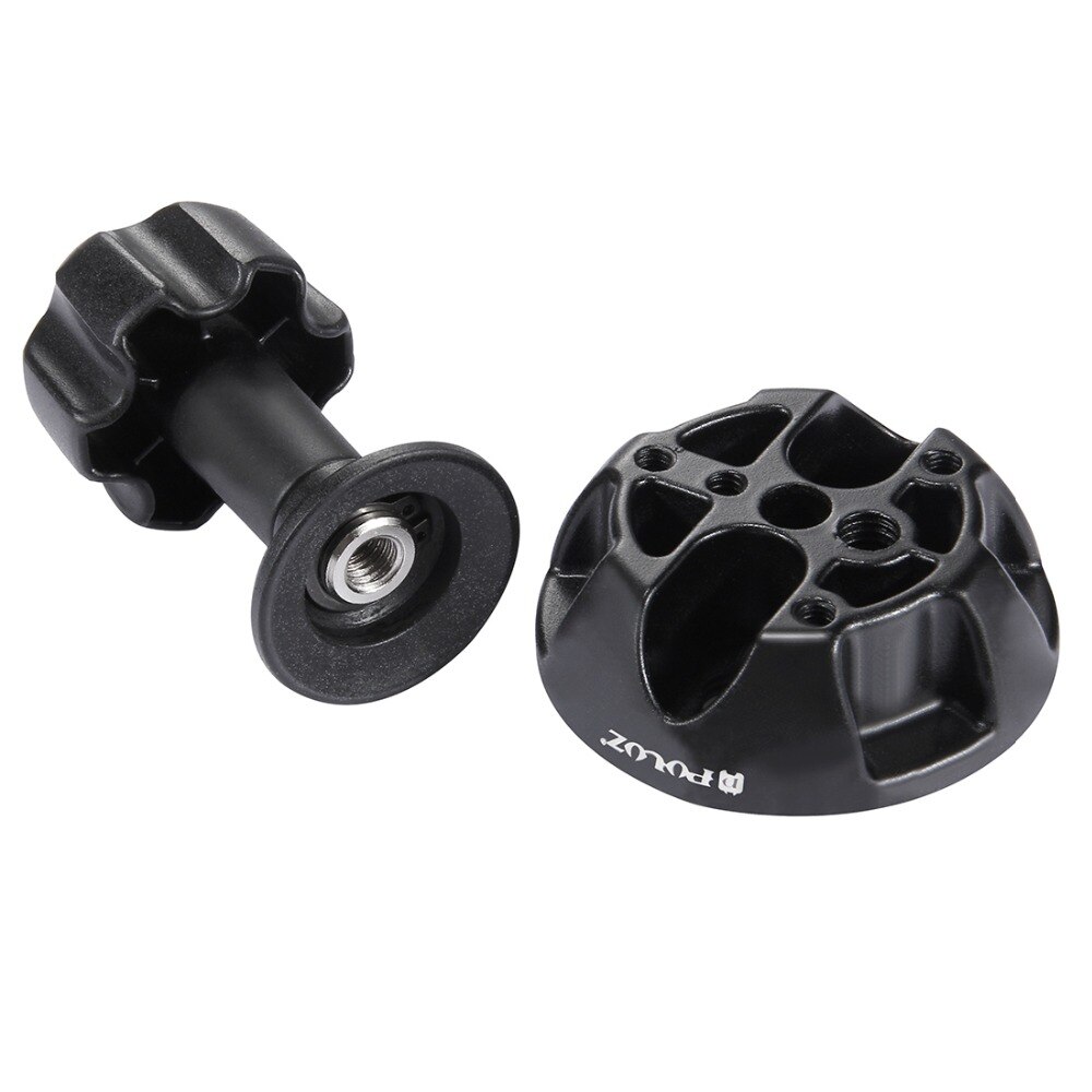 PULUZ Bowl Adapter For Fluid Head Tripod 75mm Half Ball Flat 75*75*100mm DSLR Rig Camera Metal Bowl Adapter