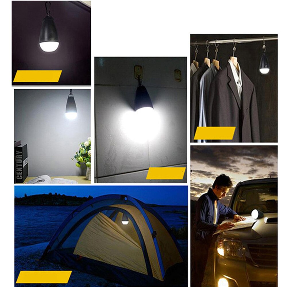 Ledgle enkel campinglykt med myggmiddel fjernstyrt led-lampe vanntette utendørslamper oppladbart rgb-lys