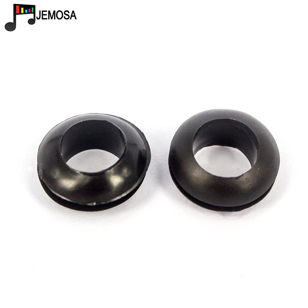 100PCS Grommets Zwart Rubber Bedrading Pakkingringen Ring Kabel dubbelzijdig coil O-ring Seal ring 3mm /4mm/5mm/6mm/7mm/8mm/10mm