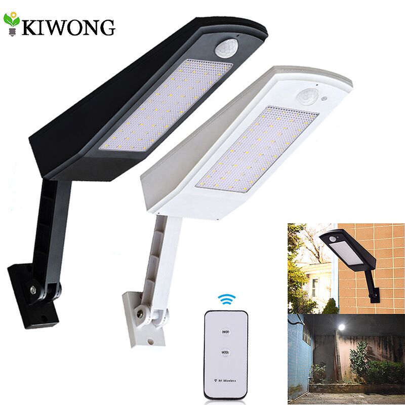 Lampe solaire 900LM 48 LED, eclairage extérieur, 4 modes, mur de jardin, nouveauté