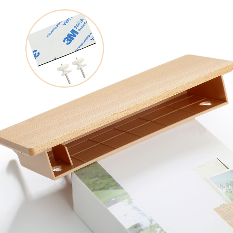 Hooks Storage Rack Key Wooden Hanger Home Decorative Wall Vintage Hallway Room Space Saving Bedroom Door Back Rack