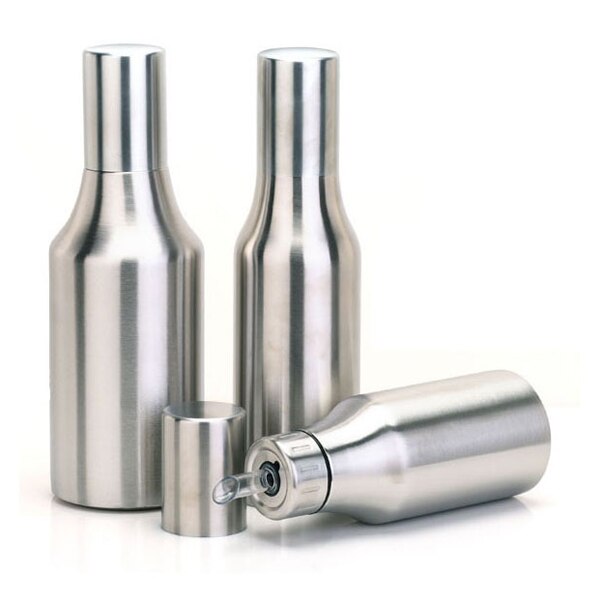 500/750/1000ml oljedispenser i rustfritt stål, lekkasikker, oljesmak krydderkrukke, oljeflaske, kjøkkenutstyr, olivenolje