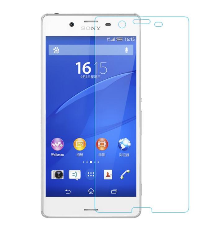 2 Stks 0.3mm Super Dunne Gehard Glas Anti Shatter Screen Protector Film Cover Voor Sony Xperia Z3 Z3v Dual D6603 D6616