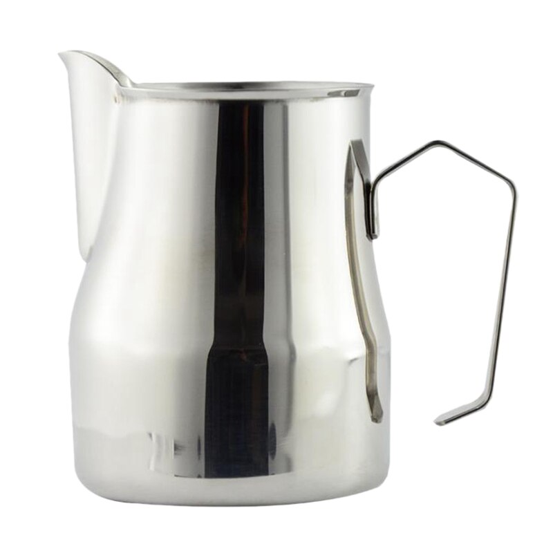 Edelstahl Milch Aufschäumen Krug Espresso Kaffee Krug Barista Handwerk Kaffee Latte Milch Aufschäumen Krug Krug 350ML