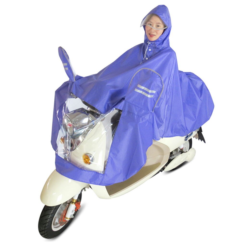 Multifunctional Water Blossom Color Changing Raincoat Rainwear For Motorcycle Electric Vehicle Men And Women: purple