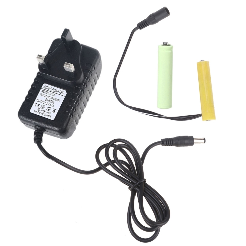Batterie-Eliminatoren ersetzen 2 AAA-Batterien, Netzteil-Adapter für LED-Gebühr